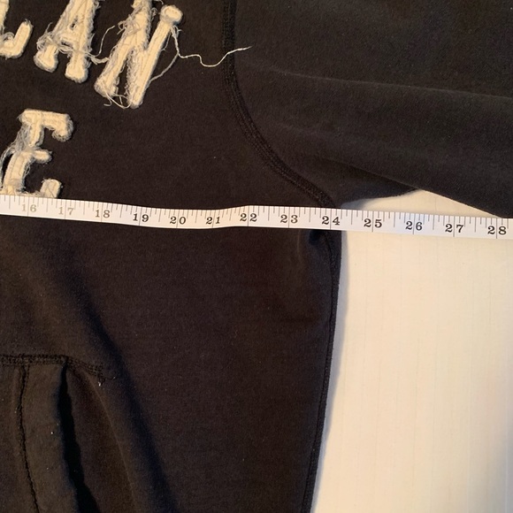 Vintage 90’s American Eagle Black and Gray zipper sweatshirt Hoodie - Picture 5 of 5